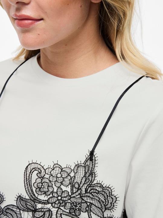 Immagine prodotto Vila VIRADA Spitzenverziertes T-Shirt (S)