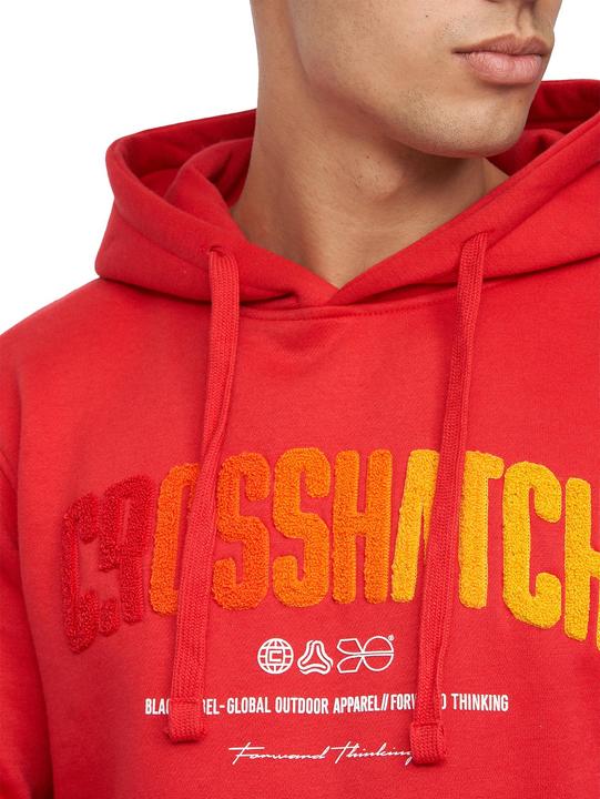 Produktbild Crosshatch Flocked Kapuzenpullover (S)