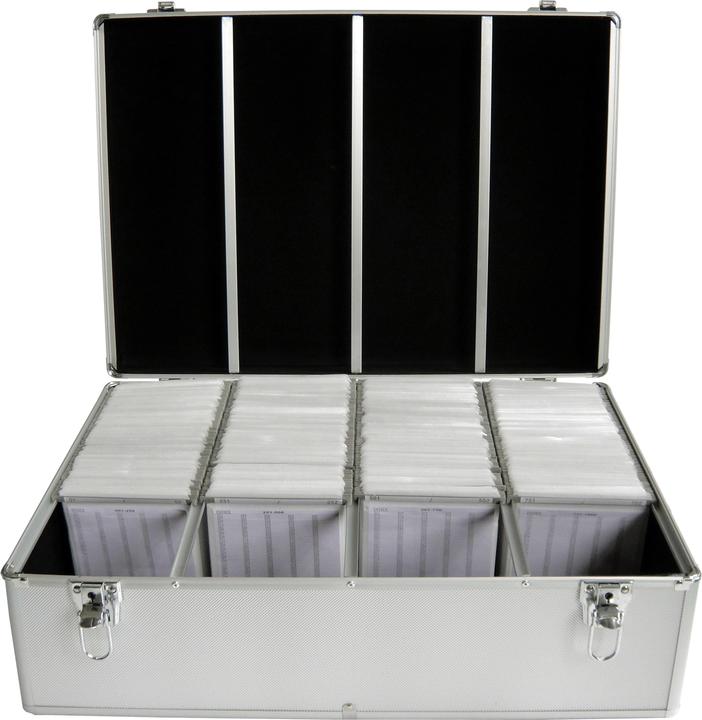 Produktbild MediaRange CD/DVD Koffer 1000fach sr