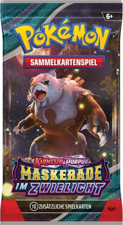 Actual product image Pokémon Twilight Masquerade (German, Booster display)