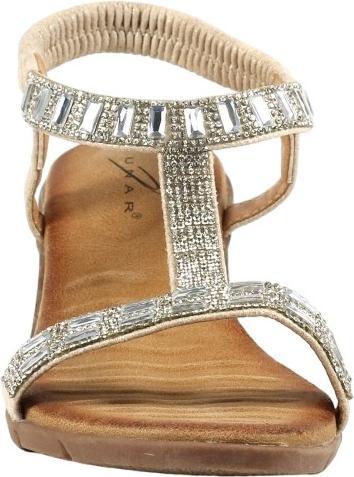 Actual product image Lunar Womens/Ladies Macie Wedge Sandals (40)