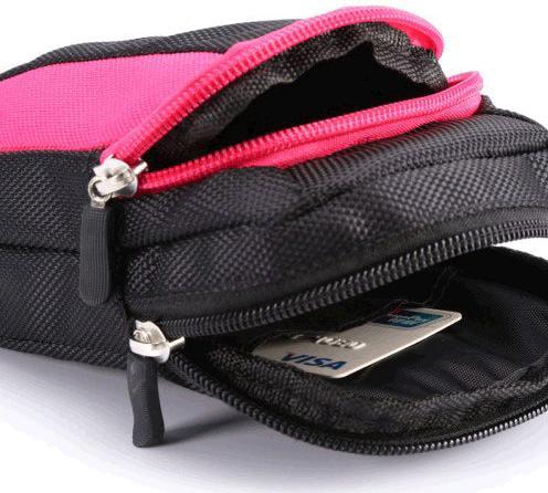 Immagine prodotto Hermex Marsupio da viaggio per contanti e smartphone - Rosa