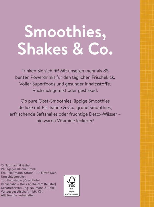 Actual product image Smoothies, Shakes & Co (German, 2023)