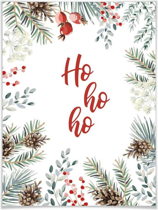 Produktbild Trenddeko Ho Ho Ho (80 x 100 cm)