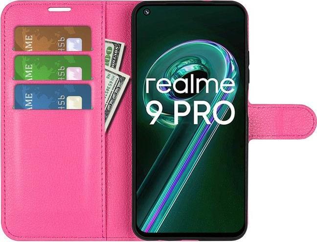 Image du produit MU Classic Série de couvertures de livres en cuir litchi (Realme 9 Pro)