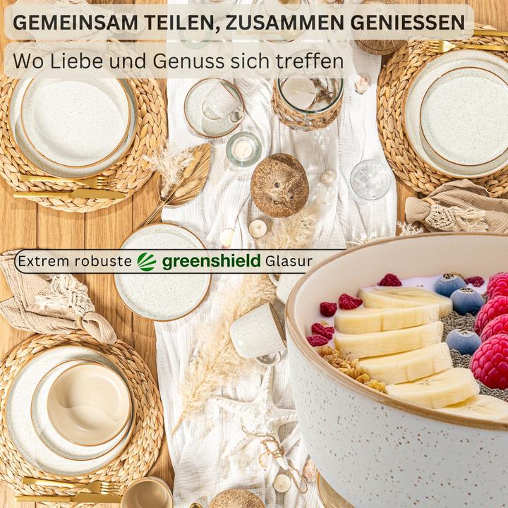 Actual product image Sänger Schalen Set Rio Creme (16.30 cm, 0.60 l, 6 x)