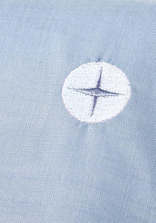 Produktbild nordic coast company Wickelauflage Blau Grau schmal