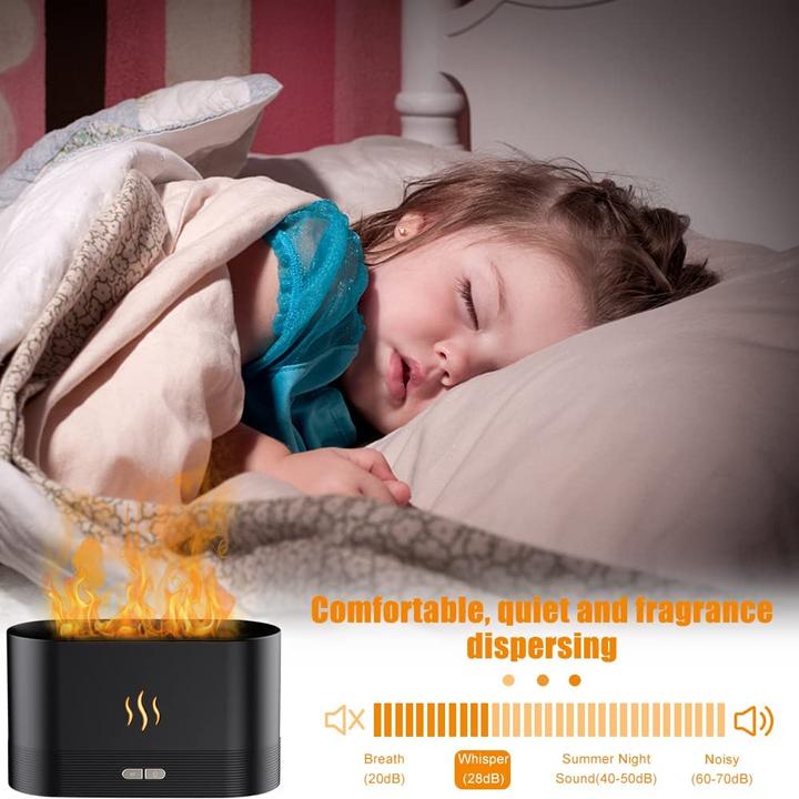 Immagine prodotto PhoneLook Umidificatore a vapore a effetto fuoco LED