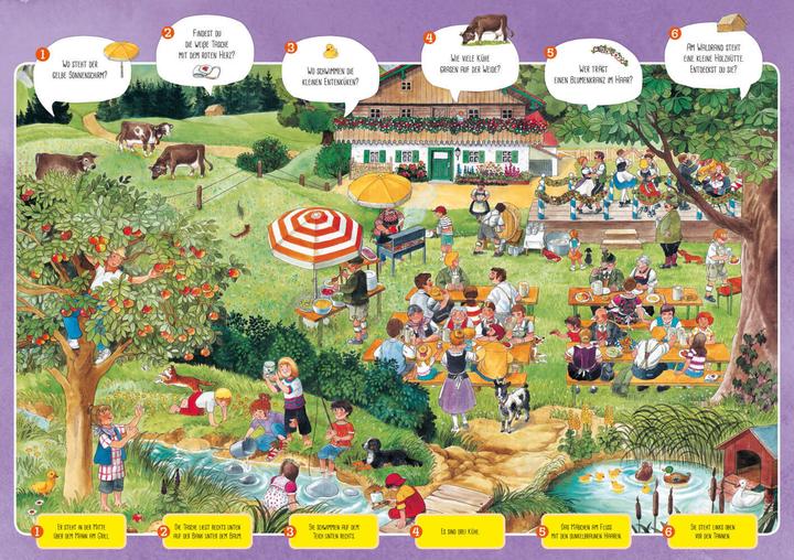 Produktbild Das Wimmelbuch vom Bauernhof (Deutsch, Anne Suess, 2022)