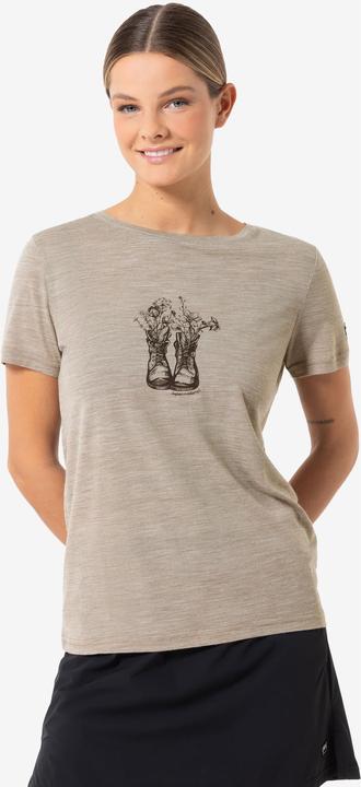 Actual product image Super Natural W Flower Boots Tee (L)