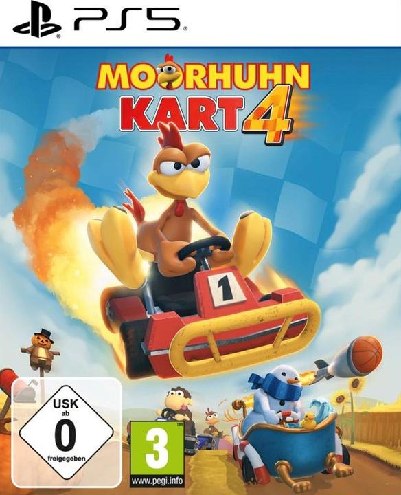 Actual product image Moorhuhn Kart 4 (PS5, DE)