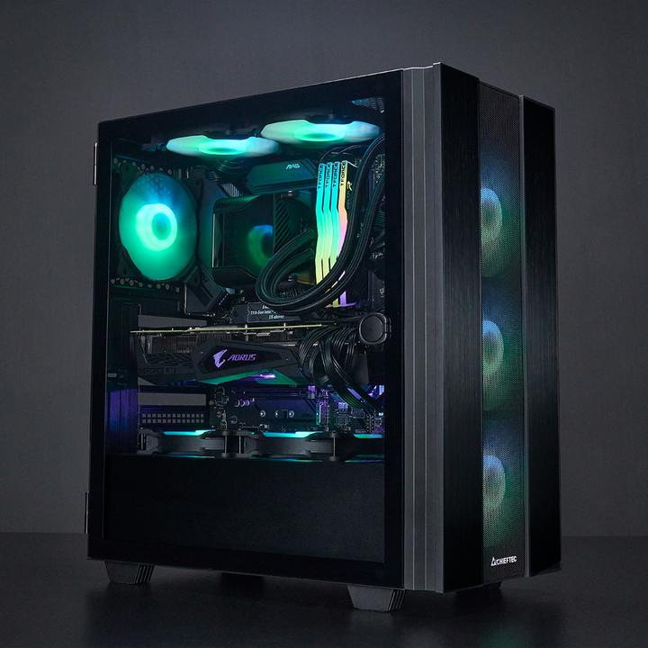 Actual product image Chieftec GEH Midi Tower - Gamer Series Hunter 2 (mATX, ATX, Micro-ITX)