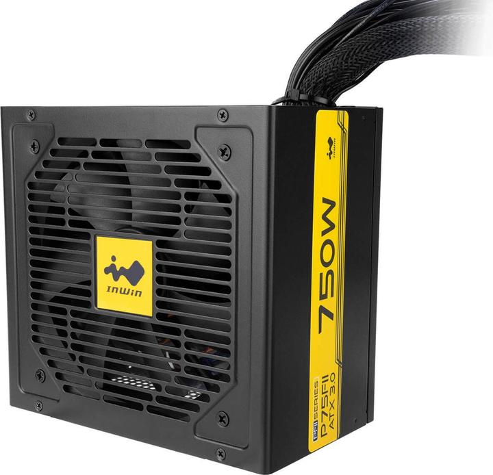 Image du produit In Win InWin P75FII Bloc d'alimentation 80 PLUS Gold, ATX 3.0, PCIe 5.0 - 750 Watt (750 W)