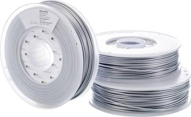 Actual product image Ultimaker Filament (PLA, 2.85 mm, 750 g, Silver)