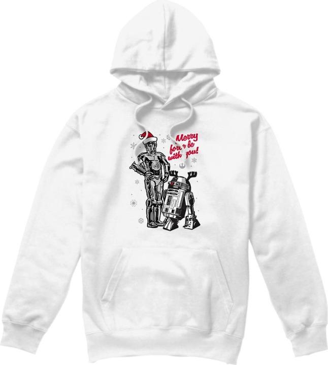 Produktbild Star Wars Merry Christmas Droids Kapuzenpullover (M)