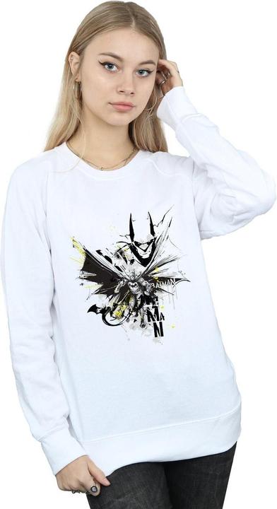 Immagine prodotto Batman Batface Splash Felpa Donna (S)