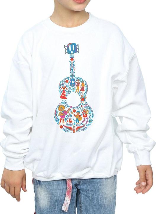 Produktbild Disney Coco Guitar Pattern Sweatshirt Mädchen (140, 146)