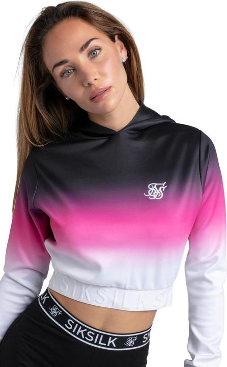 Image du produit Siksilk - Sweat court à capuche - Femme (32 D)