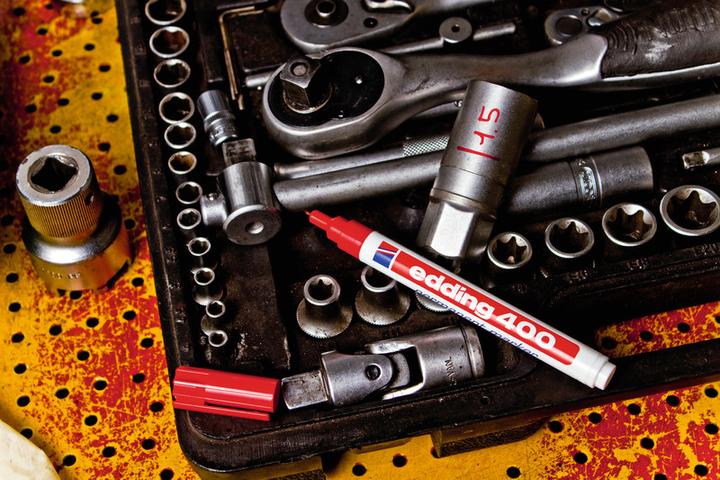 Produktbild Edding 400 (Rot, 1 mm, 1 x)