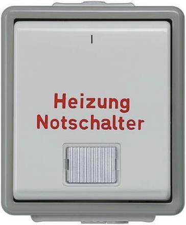 Produktbild Siemens Heizung-Notschalter 2-polig 66x75mm