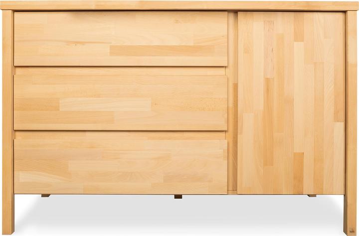 Produktbild Pinolino Kinderzimmer-Set „Enno” extrabreit gross, 3-tlg. (Babybett, Wickelkommode, Kinderkleiderschrank)