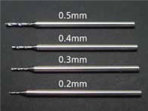 Actual product image Tamiya Fine Pivot Drill Bit 0.3mm (0.3mm)