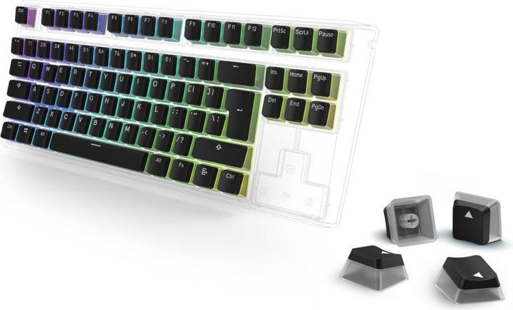 Actual product image Urage Doubleshot PBT Pudding keycap set, US/UK
