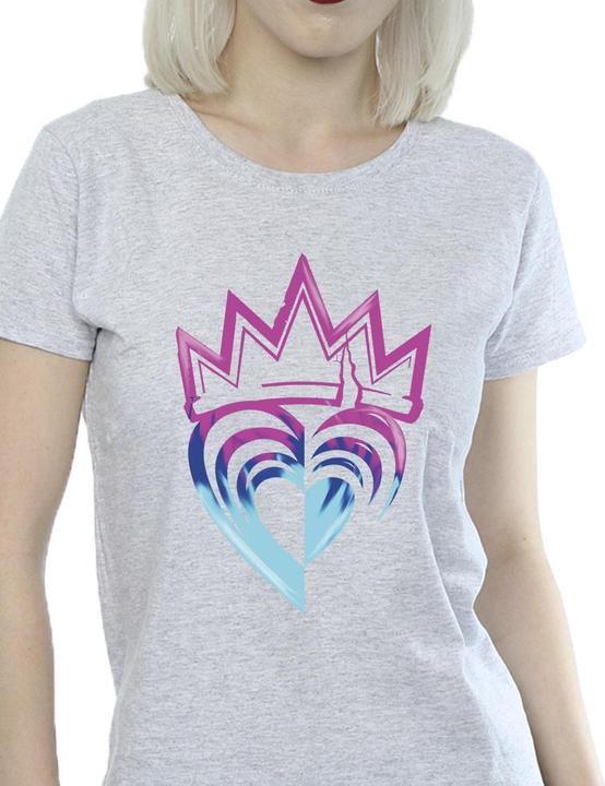 Immagine prodotto Disney Descendants Pink Crown Maglietta Donna (XXL)