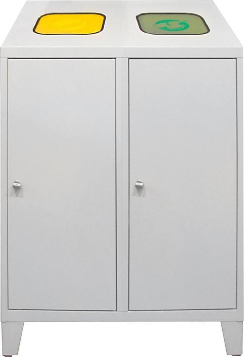 Produktbild ADB Recycling-Abfallsammler mit 2 Beutelhalterungen 122x80x45cm (240 l)
