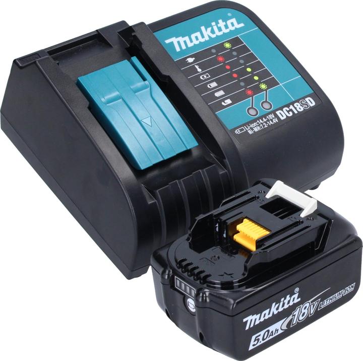 Actual product image Makita DCL 180 STO cordless hoover 18 V 0.65 l Olive Outdoor Adventure series + 1x rechargeable battery