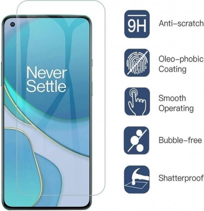 Produktbild Screenguard OnePlus 9 Pro Panzerglas Schutzfolie Case Friendly Design (1 Stück, OnePlus 9 Pro)