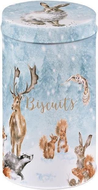 Wrendale Design Winter Wonderland Biscuit Tin