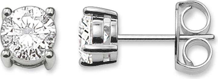 Produktbild Thomas Sabo Ohrstecker Weisser Stein (925er Silber)