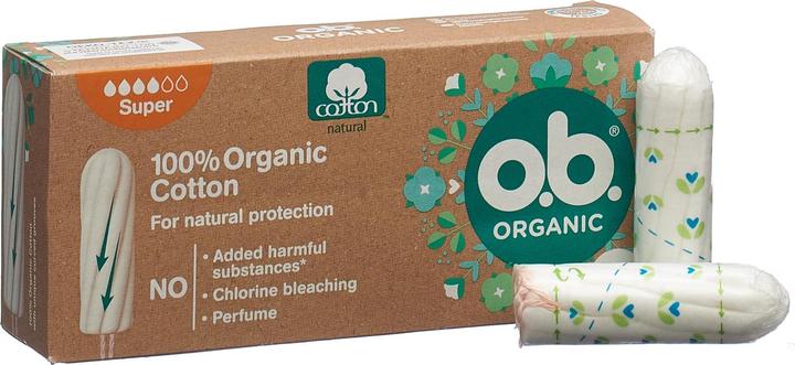 Produktbild o.b. Organic Super Box (16 x, Normal)