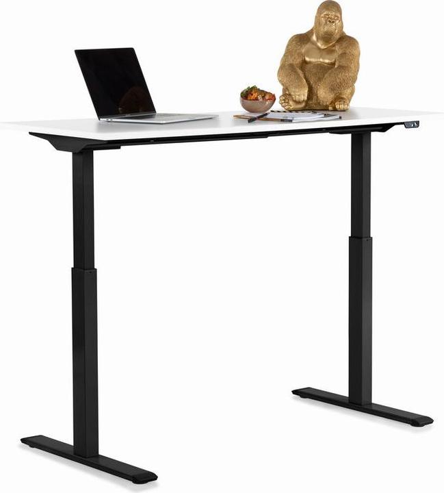 Produktbild Kare Design Schreibtisch Office Smart Schwarz Weiss 120x70 (120 x 70 x 76 cm)