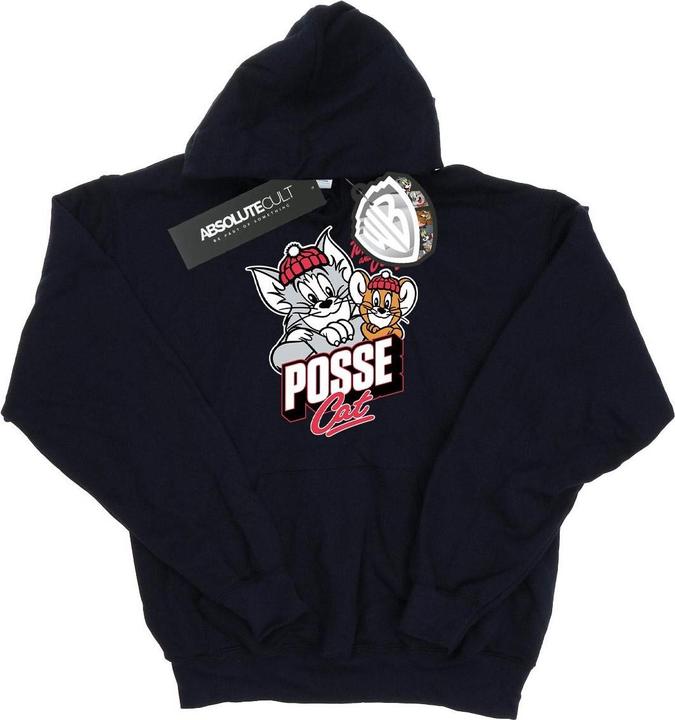 Immagine prodotto Tom & Jerry Posse Cat Felpa con Cappuccio Uomo (XXL)