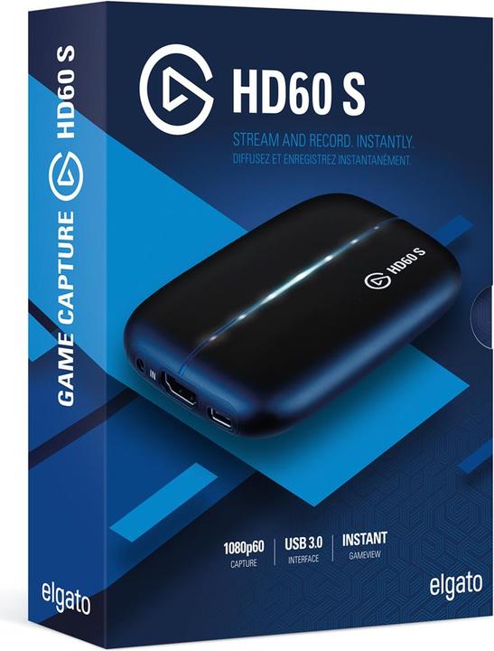 Image du produit Elgato Game Capture HD60S (PS4, Xbox One X, Wii U, Xbox 360, Mac, PC, Xbox Series X, Xbox One S, Xbox Series S)