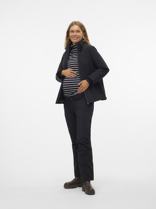 Produktbild Mamalicious Hoch geschlossen Gerippte Ärmelbündchen Jacke Jacke (L)