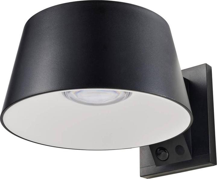 Immagine prodotto Sygonix SY-5801972 Faretto solare a parete con rilevatore di movimento 10 W bianco neutro On (1000 lm, IP54)