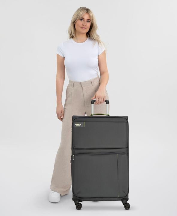 Actual product image D&N Travel Line 6700 2-wheel trolley 70 cm (70 l, XL (from 140l))