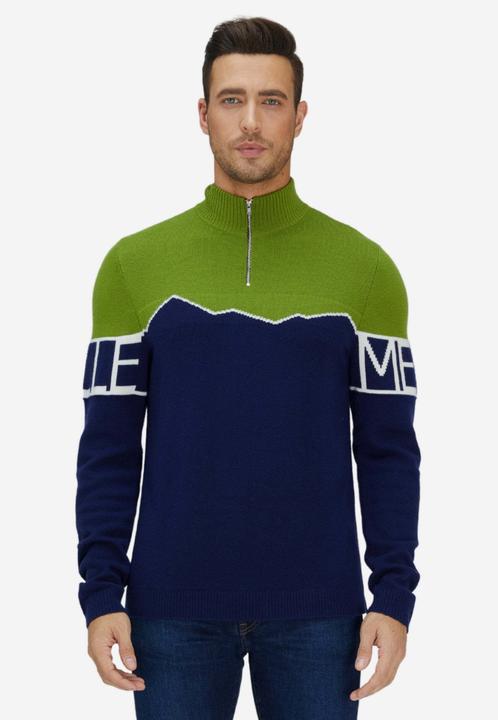 Produktbild Bellemere Pullover Merino Super Fine Mountain Print Sweater (S)