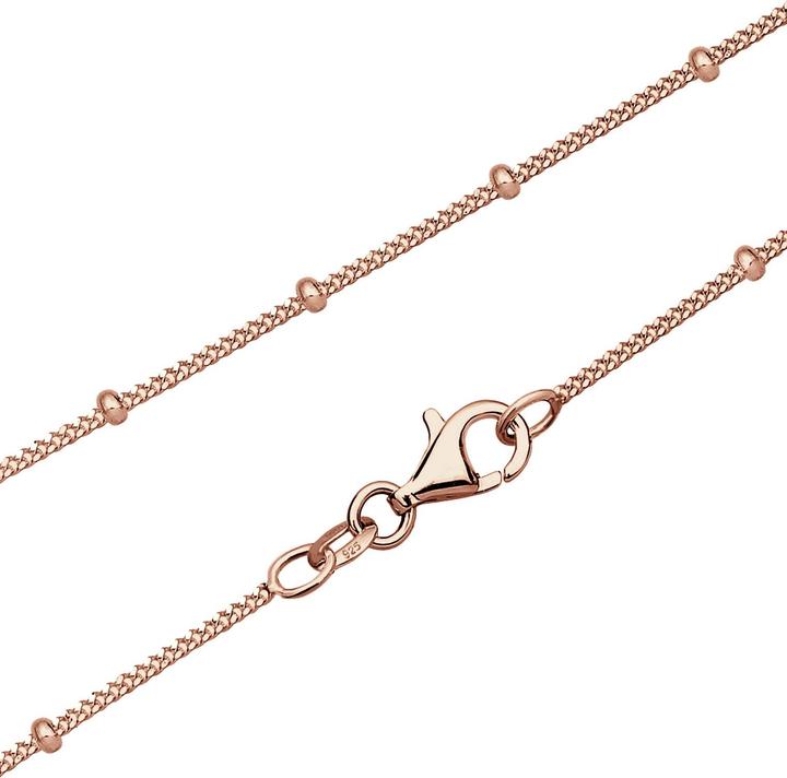 Immagine prodotto Elli Collana Basic con palline a cordoncino Trend Argento 925 fine (Argento 925, 60 cm)