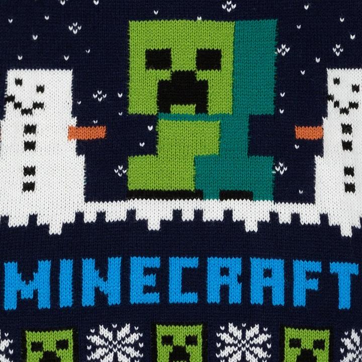 Actual product image Minecraft Jumper Christmas Design (158, 164)