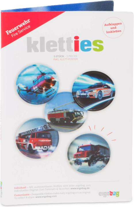 Immagine prodotto Ergobag Accessori Klettie Set Vigili del Fuoco