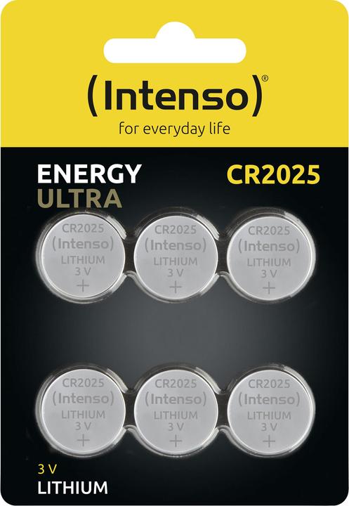 Actual product image Intenso Energy Ultra (6 pcs., CR2025, 160 mAh)
