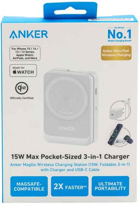 Produktbild Anker MagGo 3 in 1 (15 W)