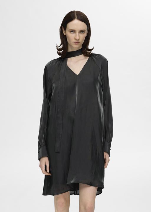 Image du produit Selected Femme Robe métallique avec décolleté en V (36)