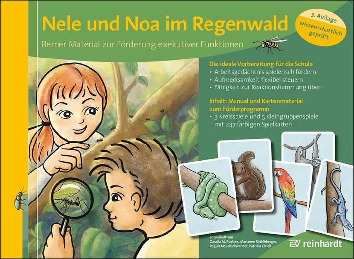 Immagine prodotto Nele und Noa im Regenwald (Tedesco, Claudia M. Roebers, Patrizia Cimeli, Regula Neuenschwander, Marianne Röthlisberger, 2023)
