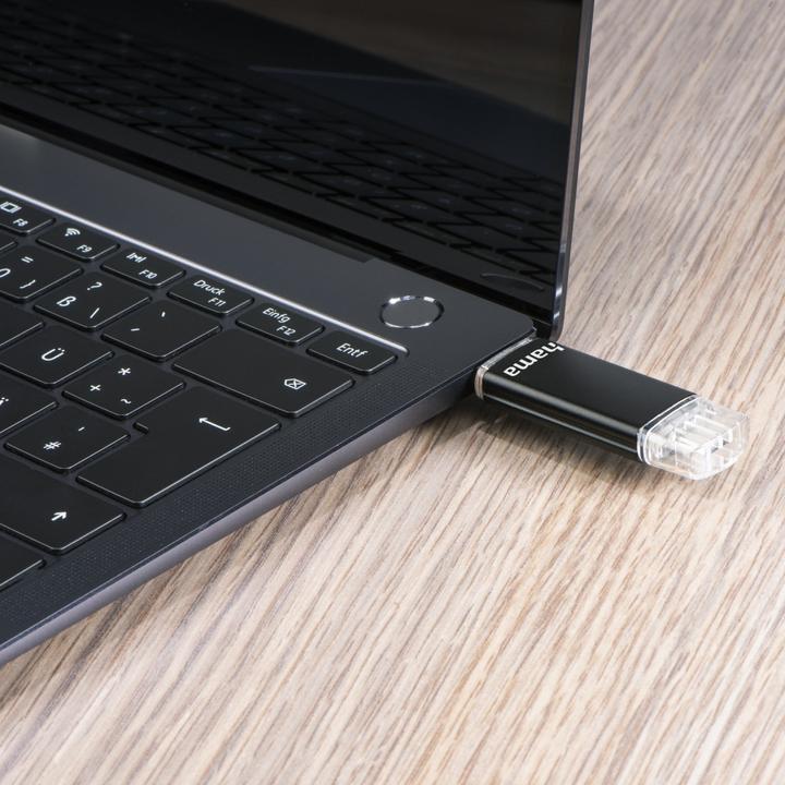 Actual product image Hama Laeta Twin (32 GB, Micro USB, USB 3.0, USB-A)