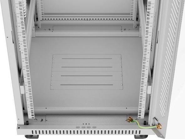 Actual product image Lanberg rack cabinet 22U 600x800 glass (10.87 RU, 19 inch rack)